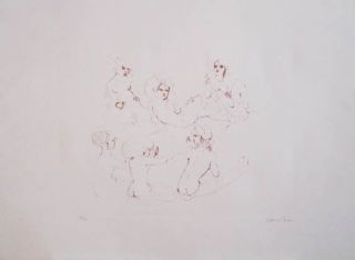 Set of two nude female figures by Leonor Fini 2