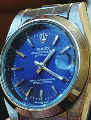 Rolex Watch Oyster Perpetual Datejust Ladies Jubilee Bracelet Oyster Steel