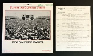 John Cougar Mellencamp Superstar Concert Series Rare Live 3lp 1984