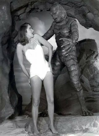 Classic Creature From The Black Lagoon 11 " X14 " Black And White Photo Print 9