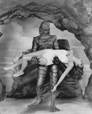 Classic Creature From The Black Lagoon 11 " X14 " Black And White Photo Print 6