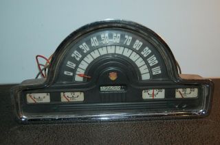 Vintage Oldsmobile 1951 - 52 88 Cluster Speedometer