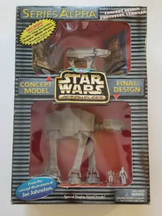 Star Wars Action Fleet Series Alpha Imperial At - At Micro Machines Galoob