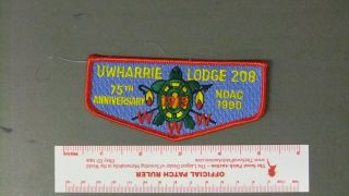 Boy Scout Oa 208 Uwharrie Flap 1031ii