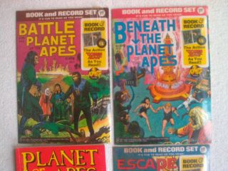 Planet Of The Apes Beneath,  Battle And Escape Books & Records Pota Book 4 Books