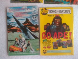 Planet of the Apes Beneath,  Battle and Escape Books & Records POTA book 4 books 2