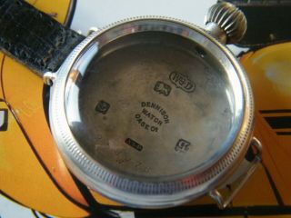Vintage Rolex 1915 Trench Watch Wilsdorf & Davis Gents 36mm Project No Movement