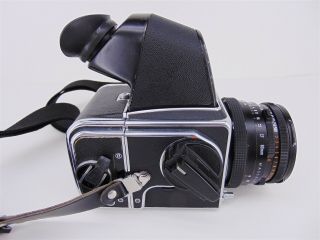Vintage HASSELBLAD 500C/M A12 w/ Planar T 2.  8/80mm Lens For Repair 2