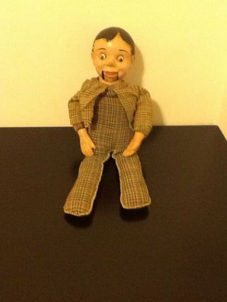 Antique 18 " Composition Charlie Mccarthy " Googly Eyed " Ventriloquist Doll