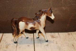 Vintage Made In Japan Paint Or Pinto Horse With Norleans Sticker