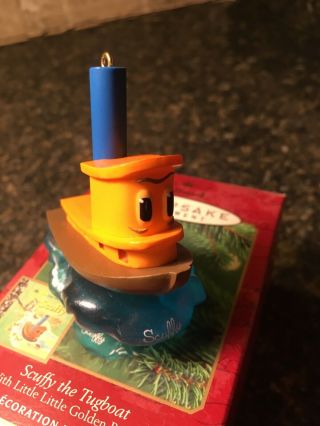 Hallmark,  Little Golden Books,  " Scuffy The Tugboat ",  Comes With Little Golden Boo