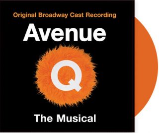 Avenue Q The Musical Orange Vinyl 2lp Limited Edition Rare Soundtrack Ost
