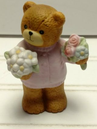 Vintage - 1985 - Enesco - Lucy And Me Bear - Florist - Ab