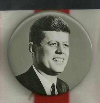 2 1/4 " Size John F.  Kennedy Jfk Political Campaign Pinback Button Pin Democratic