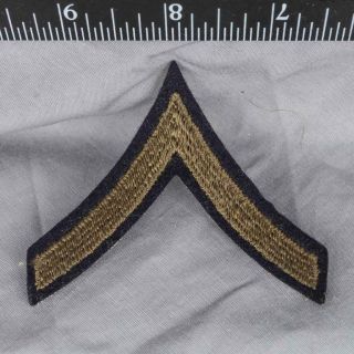 Vintage Wwii Korean War Era Us Army Pfc Private First Class Chevron Patch Ajd