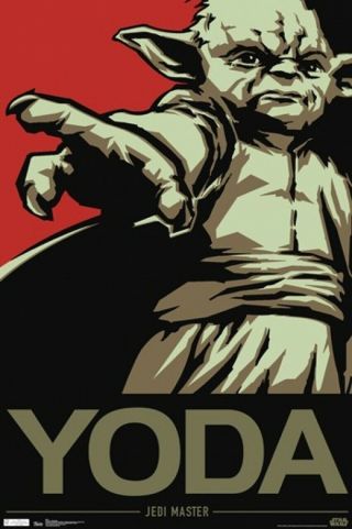 Star Wars - Yoda Poster 24 " X 36 "