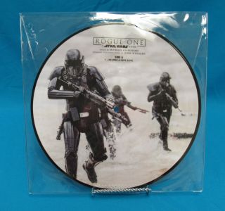 Rogue One A Star Wars Story 10 " Vinyl Picture Disk 2017 Walt Disney Records