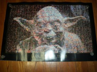 Jedi Master Yoda Photomosaics Poster 1997