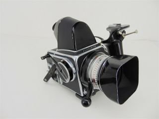 Vintage HASSELBLAD 500C w/ Planar 1:2.  8/80mm Lens 4591502 2