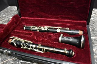 Vintage Buffet Crampon All - Wood Oboe W/ Case 4027 Great Shape