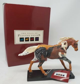 Trail Of Painted Ponies Year Of The Horse 12223 3e Horse Ceramic Box & Tag