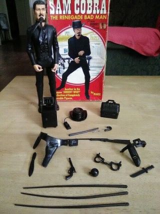 Marx Best Of The West Sam Cobra W/ Box And Accessories