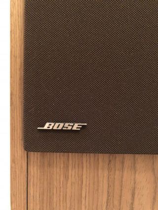 Vintage Bose 601 Series III / Stereo Speakers Walnut 2