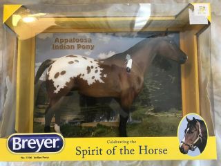 Breyer 1706 2013 Appaloosa Indian Pony Limited Edition Horse