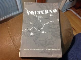 From The Volturno To The Winter Line U.  S.  War Department 1944 1st Issue
