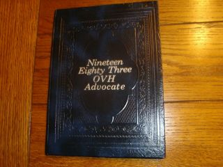 1983 Ohio Valley Hospital School Of Nursing Yearbook Advocate - Steubenville,  Oh