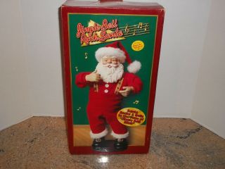 1998 Jingle Bell Rock Santa Edition 1 Retired In 1999 Complete Working/dancing