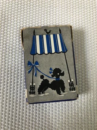 Vintage Mini Dog Tom Thumb Junior Playing Cards Collectible Arrco Usa