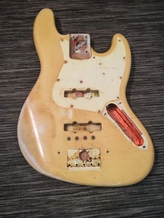 1999 Fender American Vintage 1962 Jazz Bass Body - 62 J - Am Vtg - Real Relic
