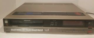 Vintage Sony Betamax Sl - 60 Beta Video Cassette Recorder - Sl60