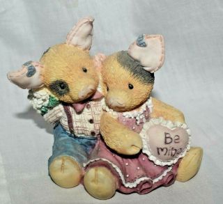 Estate This Little Piggy " Swill You Be Mine " 1995 Item 159484 Enesco Look