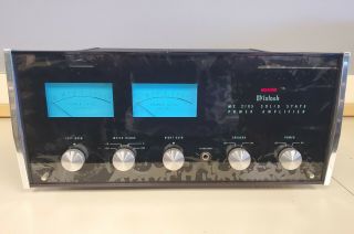 Vintage Mcintosh Mc 2105 Solid State Stereo Power Amplifier 105 Watt 4 8 16 Ohm