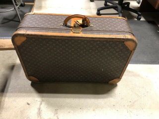 Vintage Louis Vuitton Authentic Large Hard Suitcase Luggage Travel Trunk France