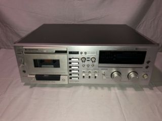 Kenwood Kx - 2060 Vintage Stereo Cassette Deck No Power Cord