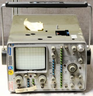 Vintage Hp Agilent 1725a 275mhz Dual - Channel Trace Delayed Oscilloscope
