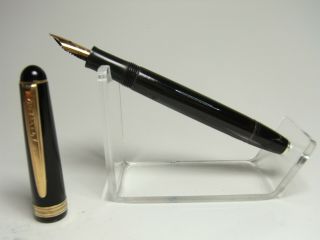 Vintage German Referent Pistonfiller Fountain Pen 14ct Flexy Om Nib