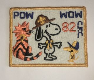 Old 1982 Snoopy Woodstock Scout Patch Central Florida La No Che 326 Tipisa