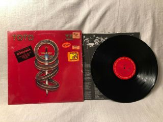 1982 Toto Iv Lp Album Vinyl Columbia ‎records Fc 37728 Ex/vg,  Shrink With Hype