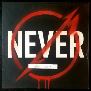 Metallica: Through The Never Motion Picture Soundtrack Triple Live Album Box Set