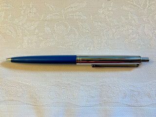 Paper Mate Regular Profile Blue W/chrome Cap Ballpoint Pen
