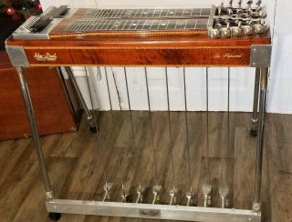 Sho - Bud The Professional Double Neck Pedal Steel Guitar Vintage 1974 W Case
