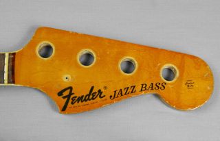 1971 Fender Jazz Bass Rosewood Neck Vintage American Usa 1970 1972