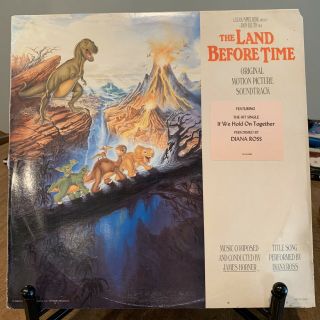 The Land Before Time Soundtrack Vinyl Lp 1988 James Horner Gold Stamp Promo Hype