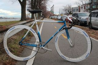 Tommaso Track Pista Fixed Gear Messenger Campagnolo Record Vintage Columbus