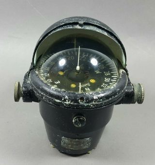 Ex Army Marine Vintage Sestrel Steering Compass Henry Browne & Son England Uk