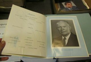 1957 President Eisenhower VP Nixon Inaugural Ball Program,  Envelope 3